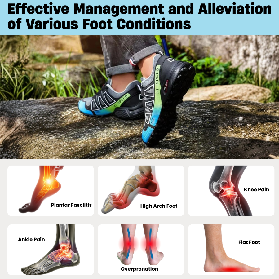 Nordra - Halkfria ortopedvänliga promenadskor