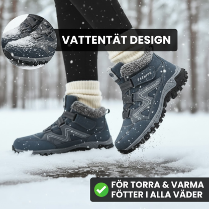 Alva - Ergonomiska Halkfria Vinterskor